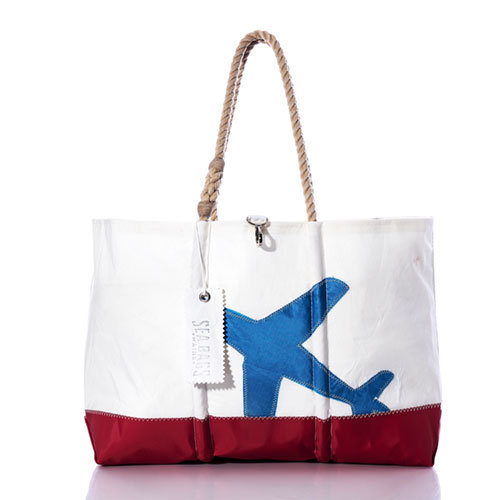 Vintage Jet Ogunquit Beach Tote