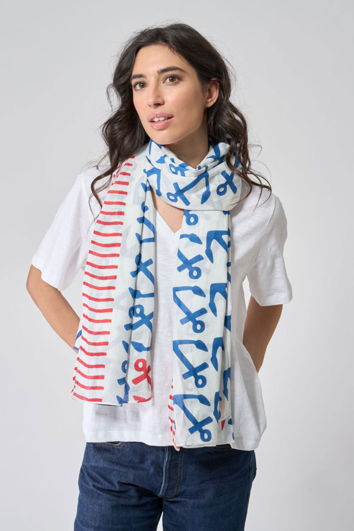 Anchor Pop Scarf