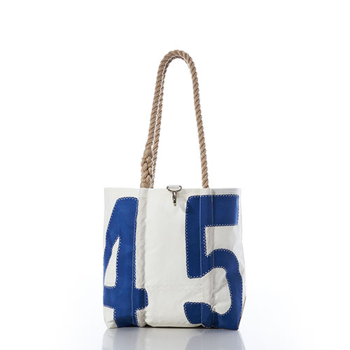 Vintage Blue 45 Handbag