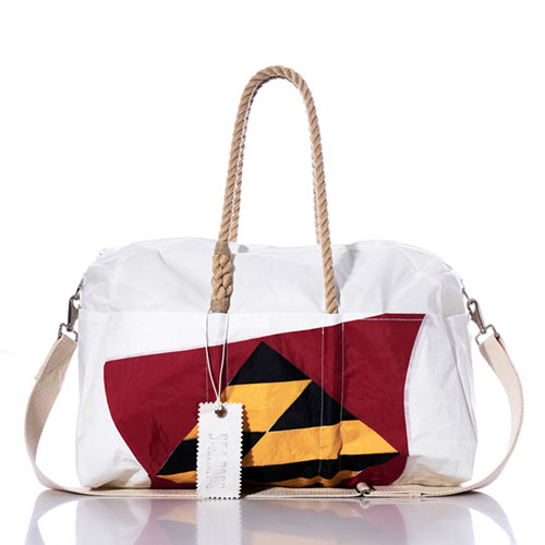 Vintage Multicolor Sail Graphic Weekender