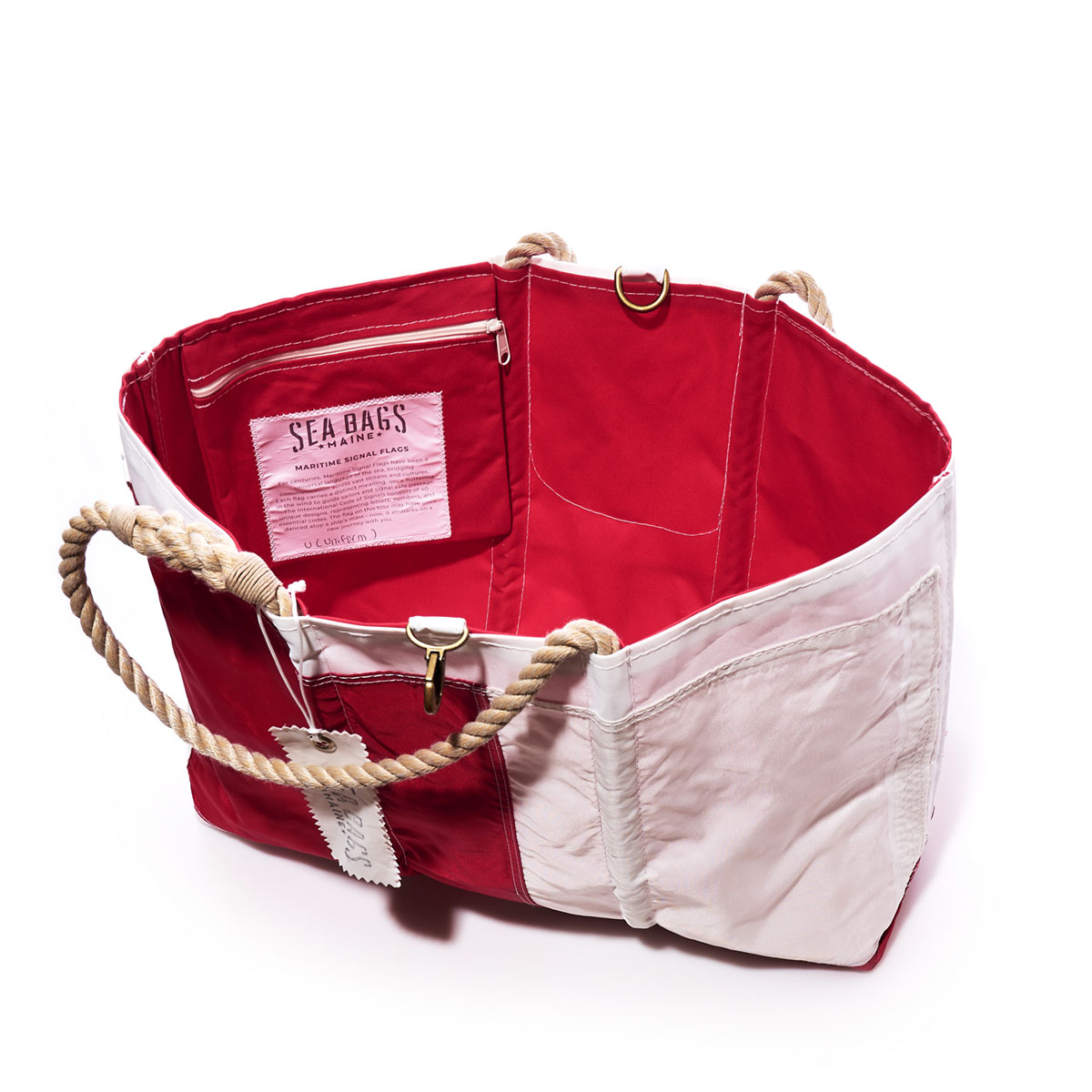 Uniform Heritage Signal Flag Large Tote