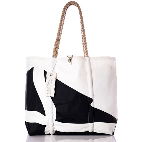 Vintage Black Burgee X-Large Tote
