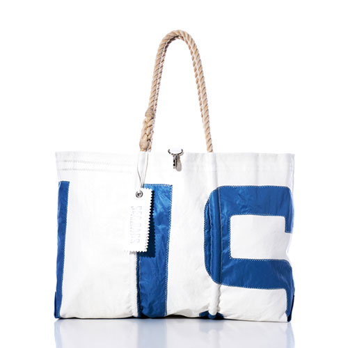Vintage Blue US Large Tote