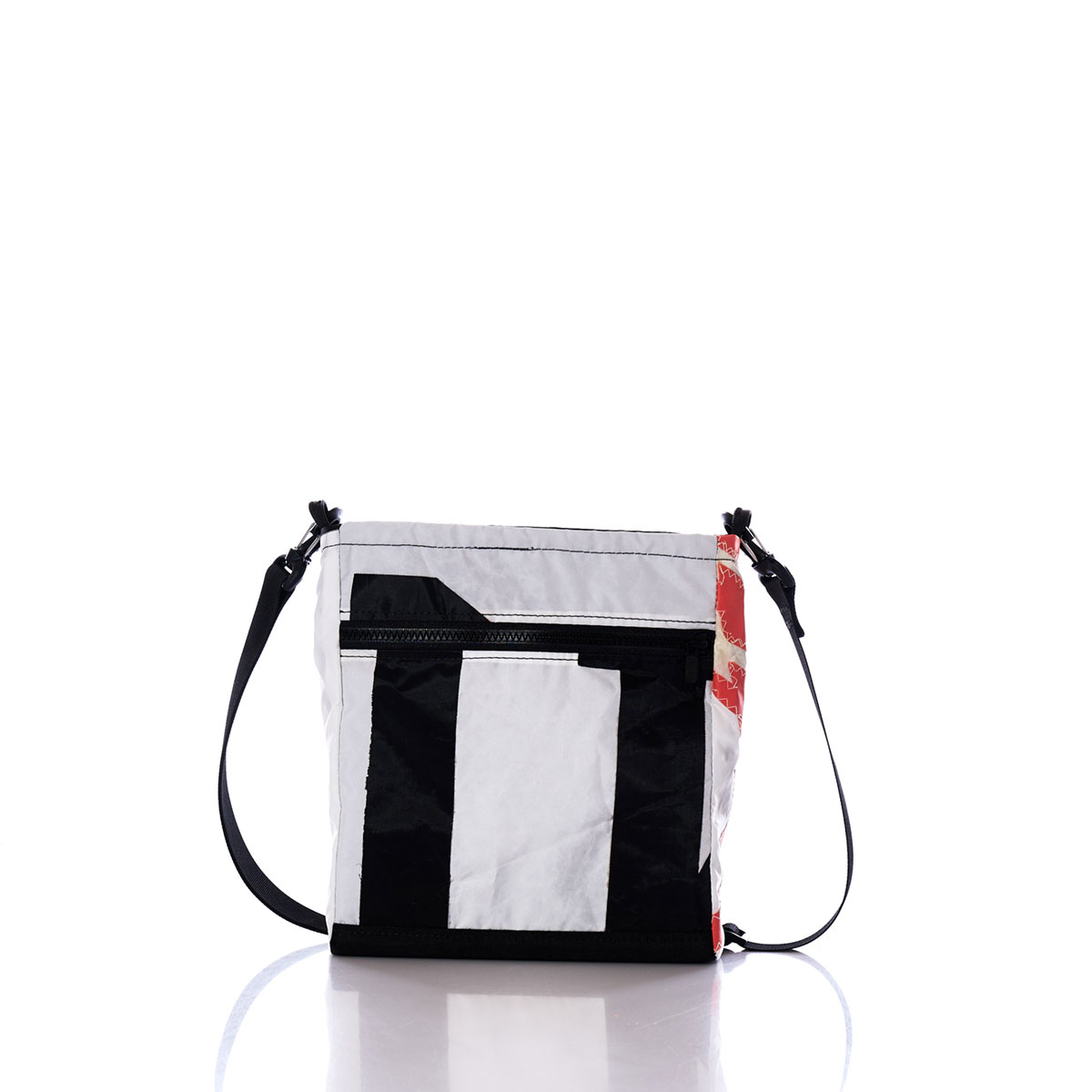 Vintage Orange and Black 4 Small Voyager Crew Crossbody