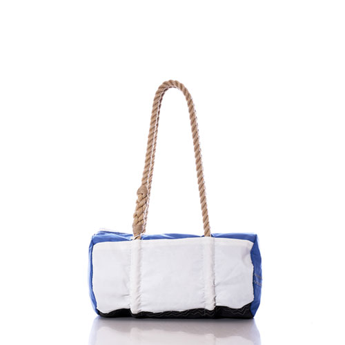 Vintage Blue Multicolor Baguette Bag