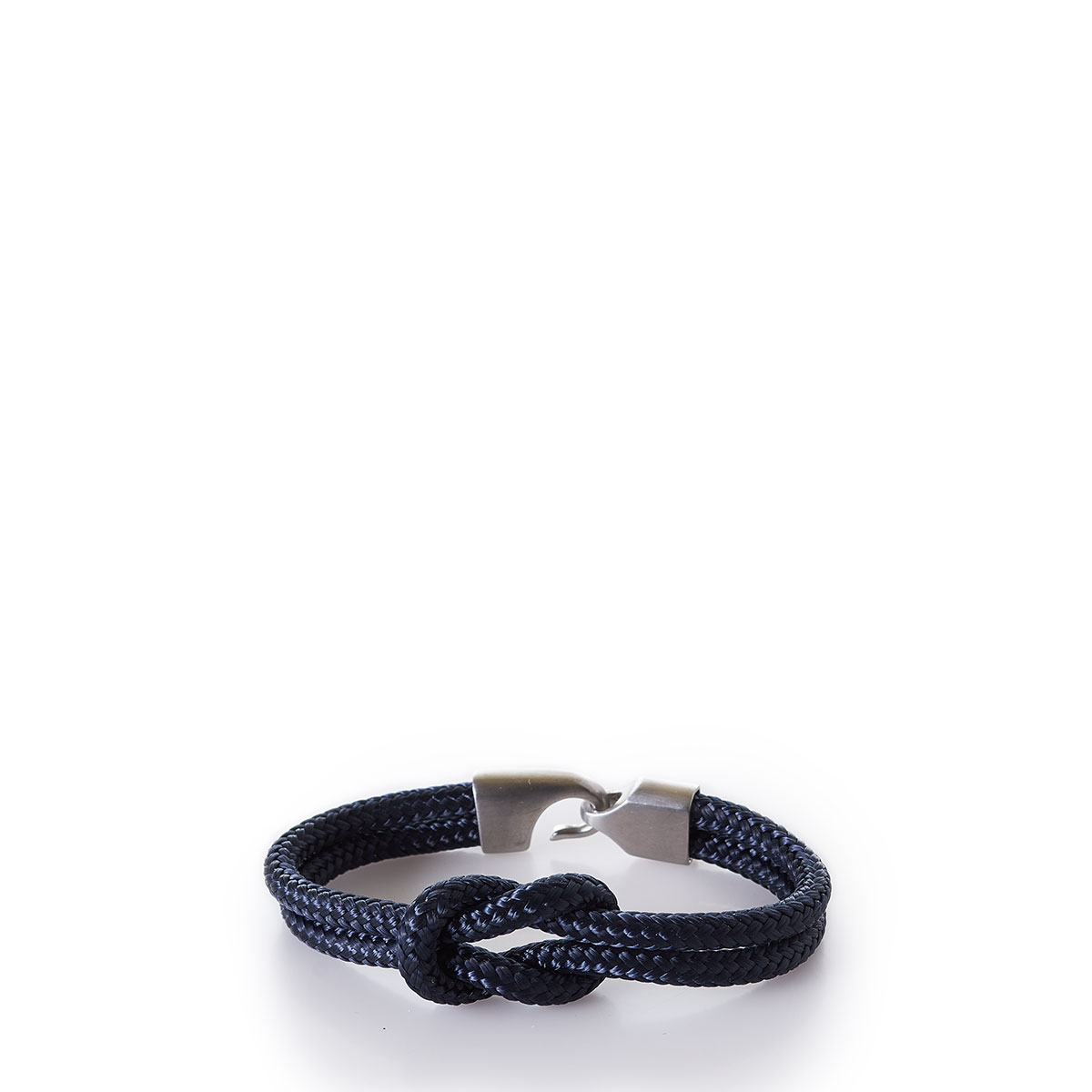 Navy Square Knot Bracelet