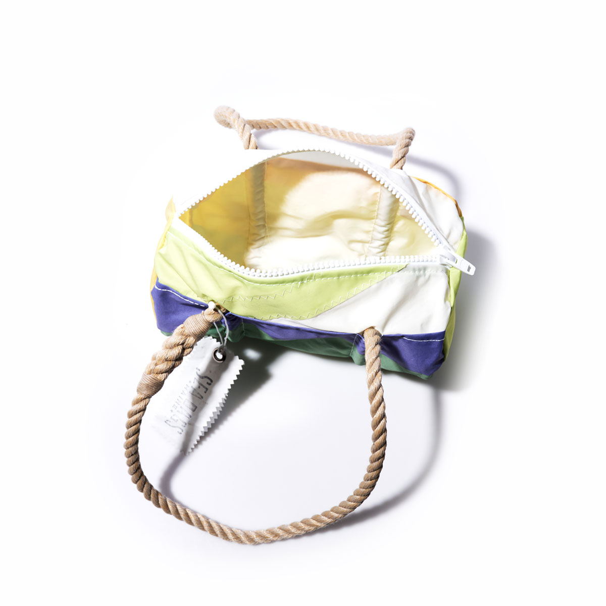 Vintage Rainbow Baguette Bag