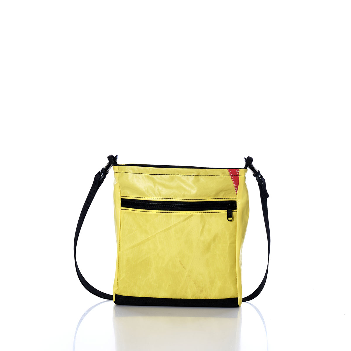 Vintage Neon Yellow Small Voyager Crew Crossbody