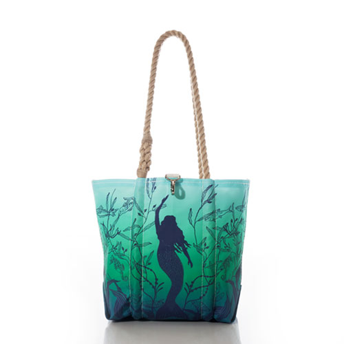 Mermaid Print Handbag