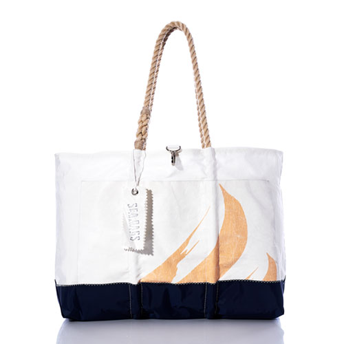 Vintage Faded Graphic Ogunquit Beach Tote