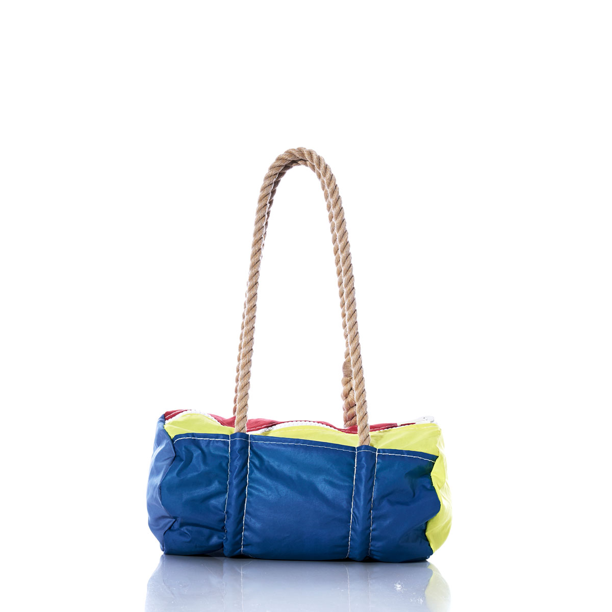 Vintage Blue Multicolor Baguette Bag
