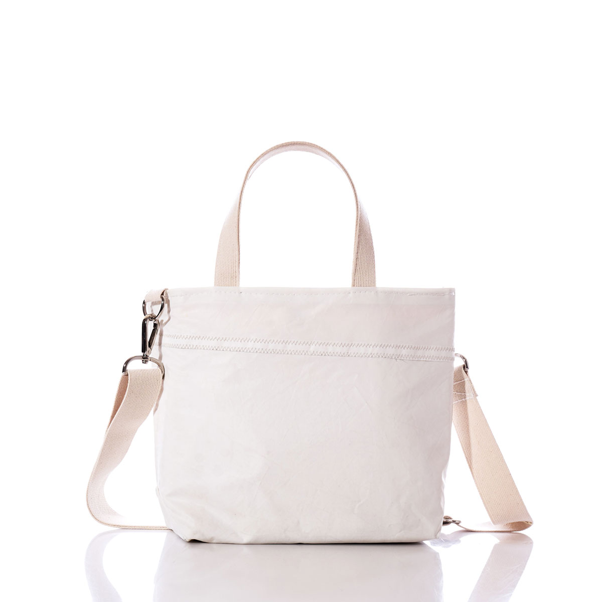 Navy Anchor Crossbody Tote