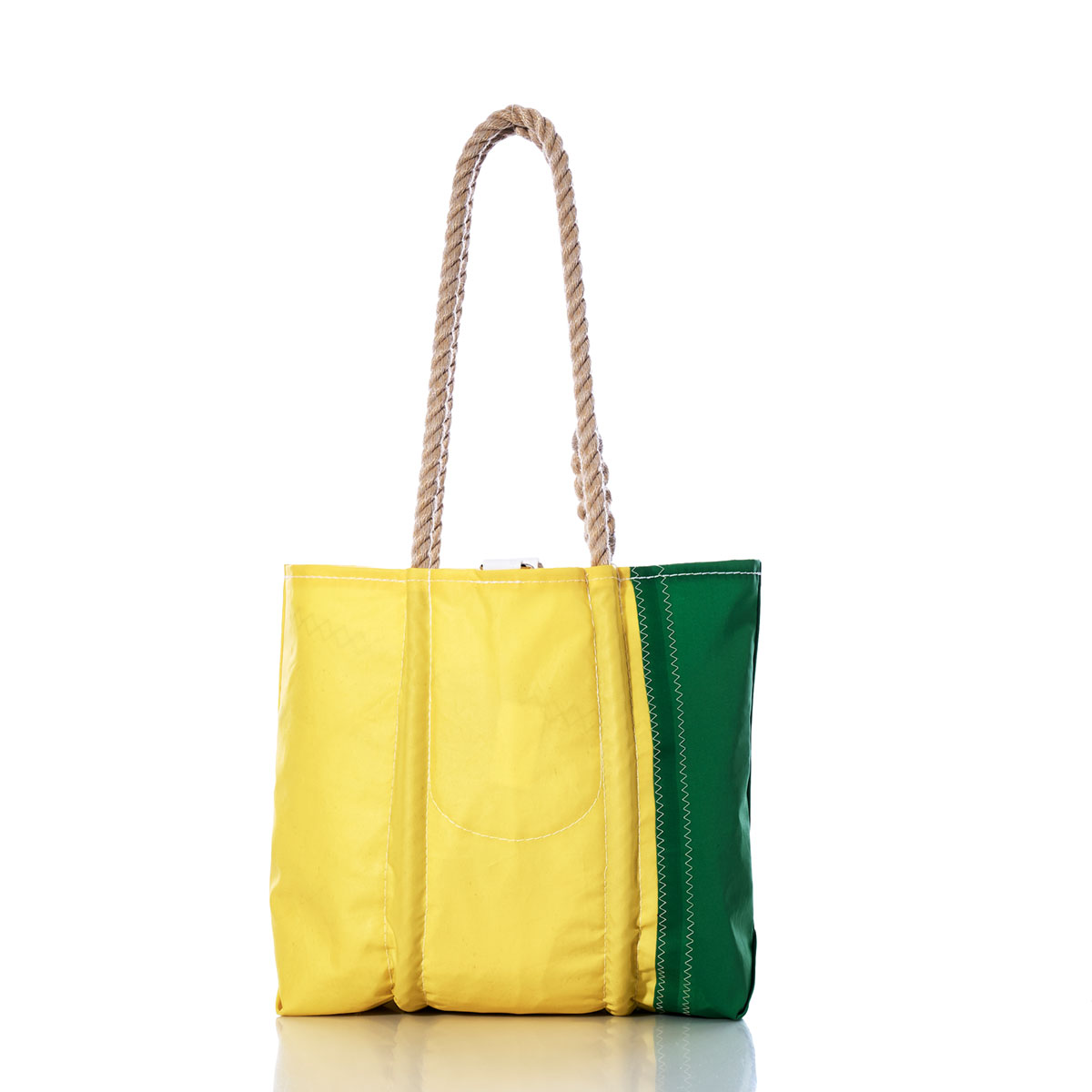 Vintage Yellow and Green Handbag