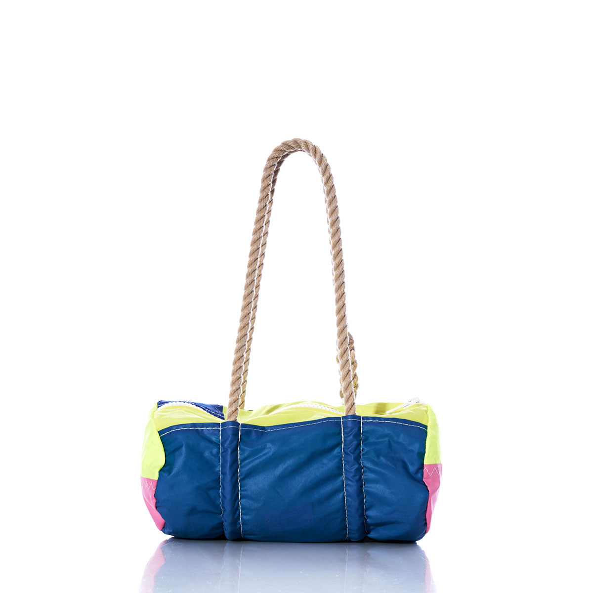Vintage Blue Multicolor Baguette Bag