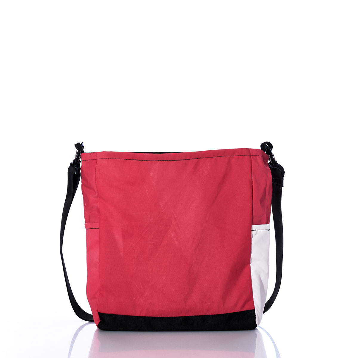 Vintage Faded Red and White Medium Voyager Crew Crossbody