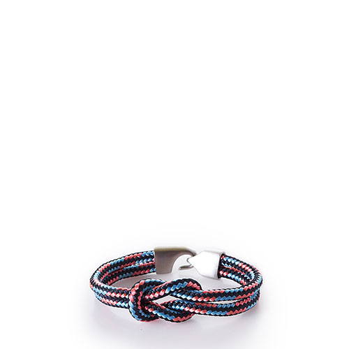 Multicolor Square Knot Bracelet