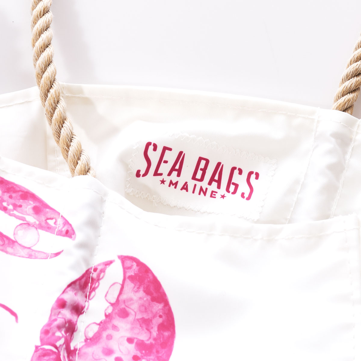 Cure Pink Lobster Medium Tote