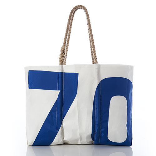 Deluxe Vintage Blue 70 Tote