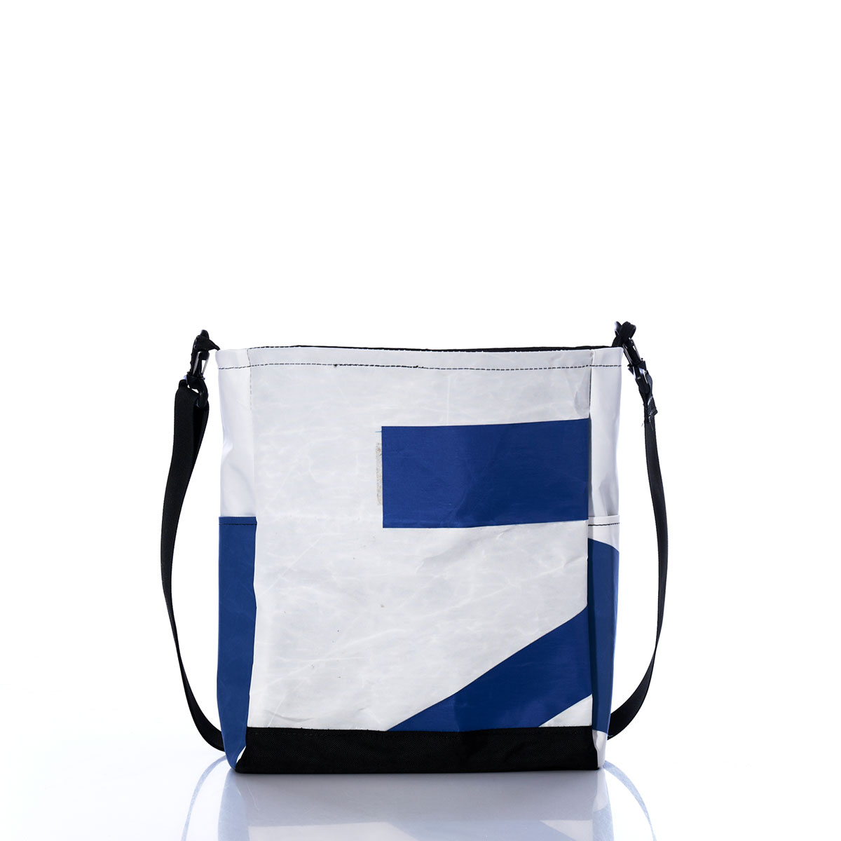 Vintage Blue U Medium Voyager Crew Crossbody