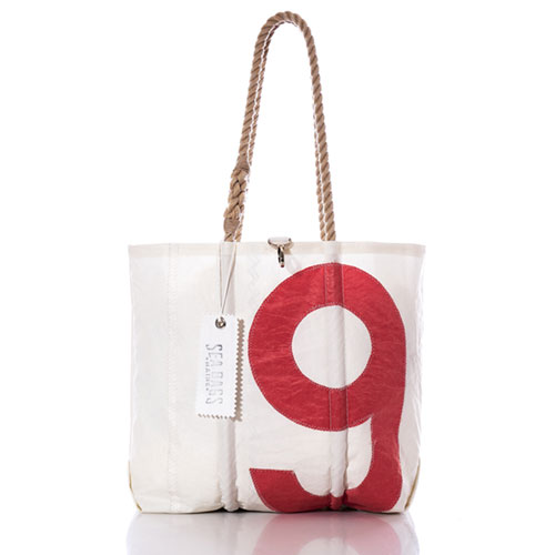 Vintage Red 9 Medium Tote
