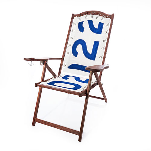 Vintage Blue 022 Lounge Chair