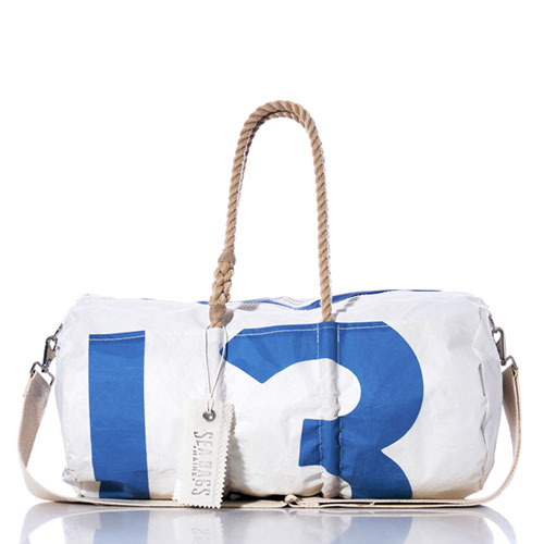 Vintage Blue 13 Duffel