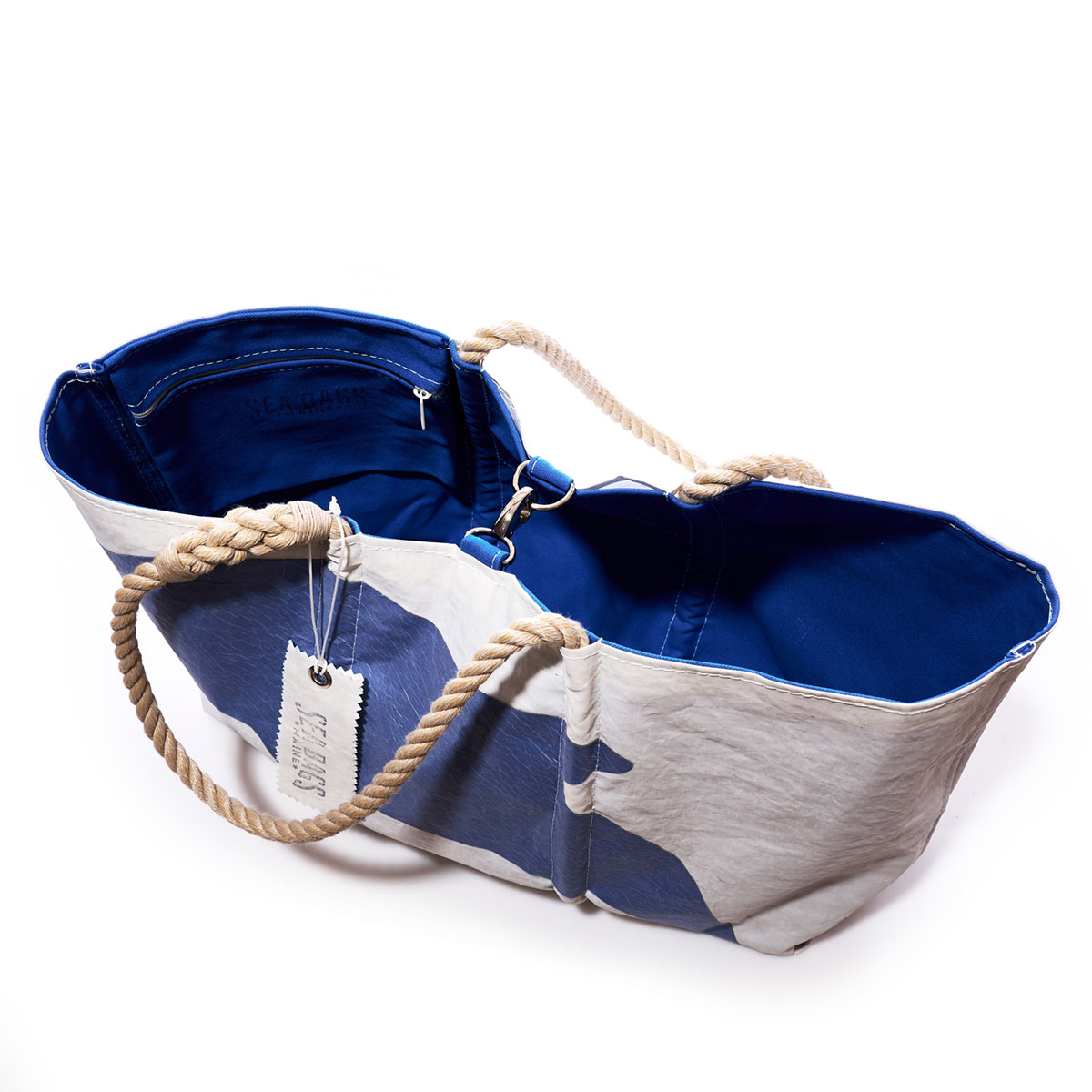 Auction Blue Dolphin Tote