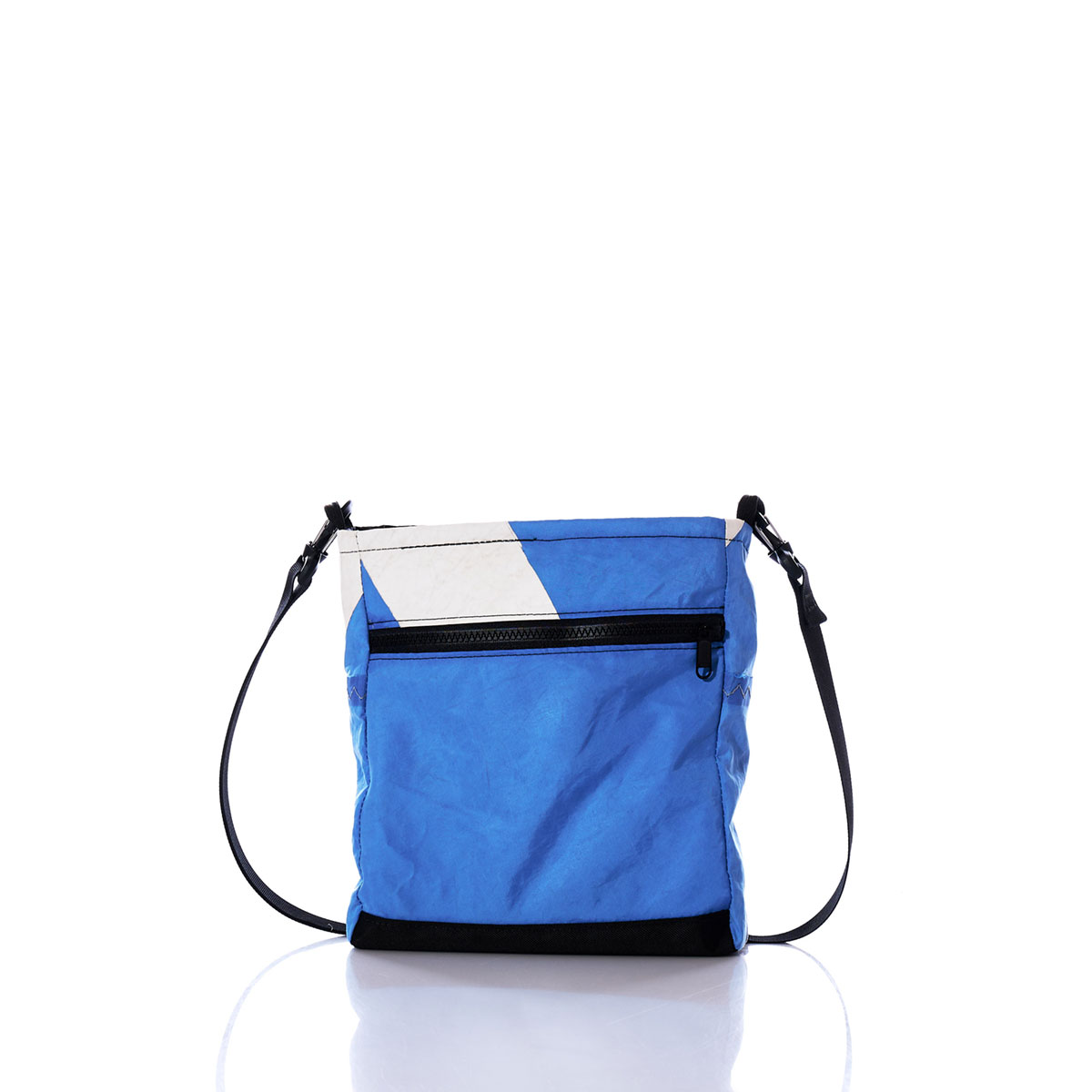 Vintage Blue and White Small Voyager Crew Crossbody