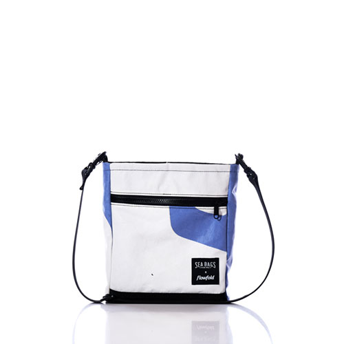 Vintage Blue Small Voyager Crossbody