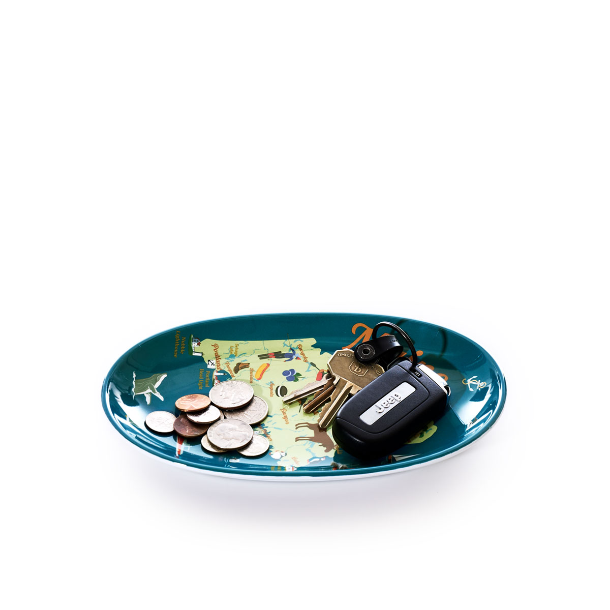 Maine Landmarks Catch-All Tray