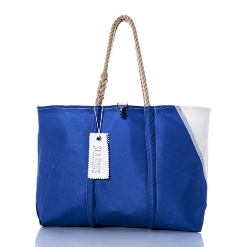 Vintage Blue Large Tote