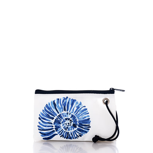 Nautilus Print Wristlet