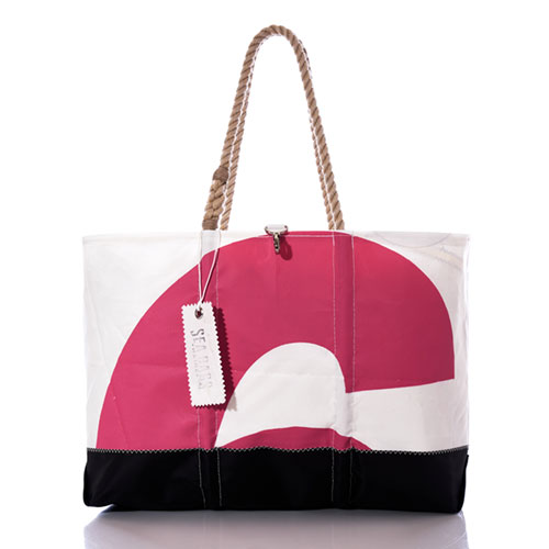 Vintage Pink 6 Ogunquit Beach Tote