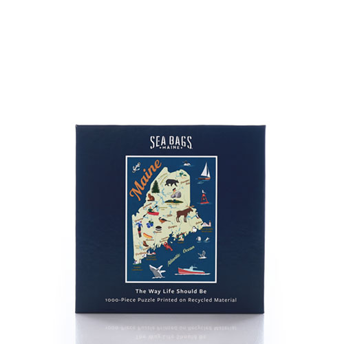 Maine Landmarks Jigsaw Puzzle