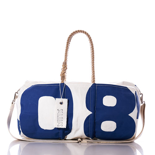 Vintage Blue 08 Duffel