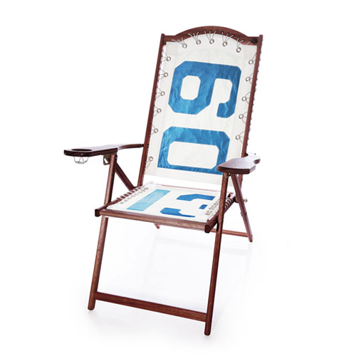 Vintage Blue 1309 Lounge Chair