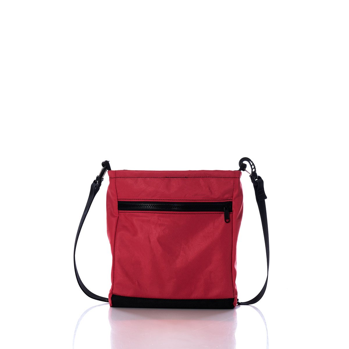 Vintage Red and Orange Small Voyager Crew Crossbody