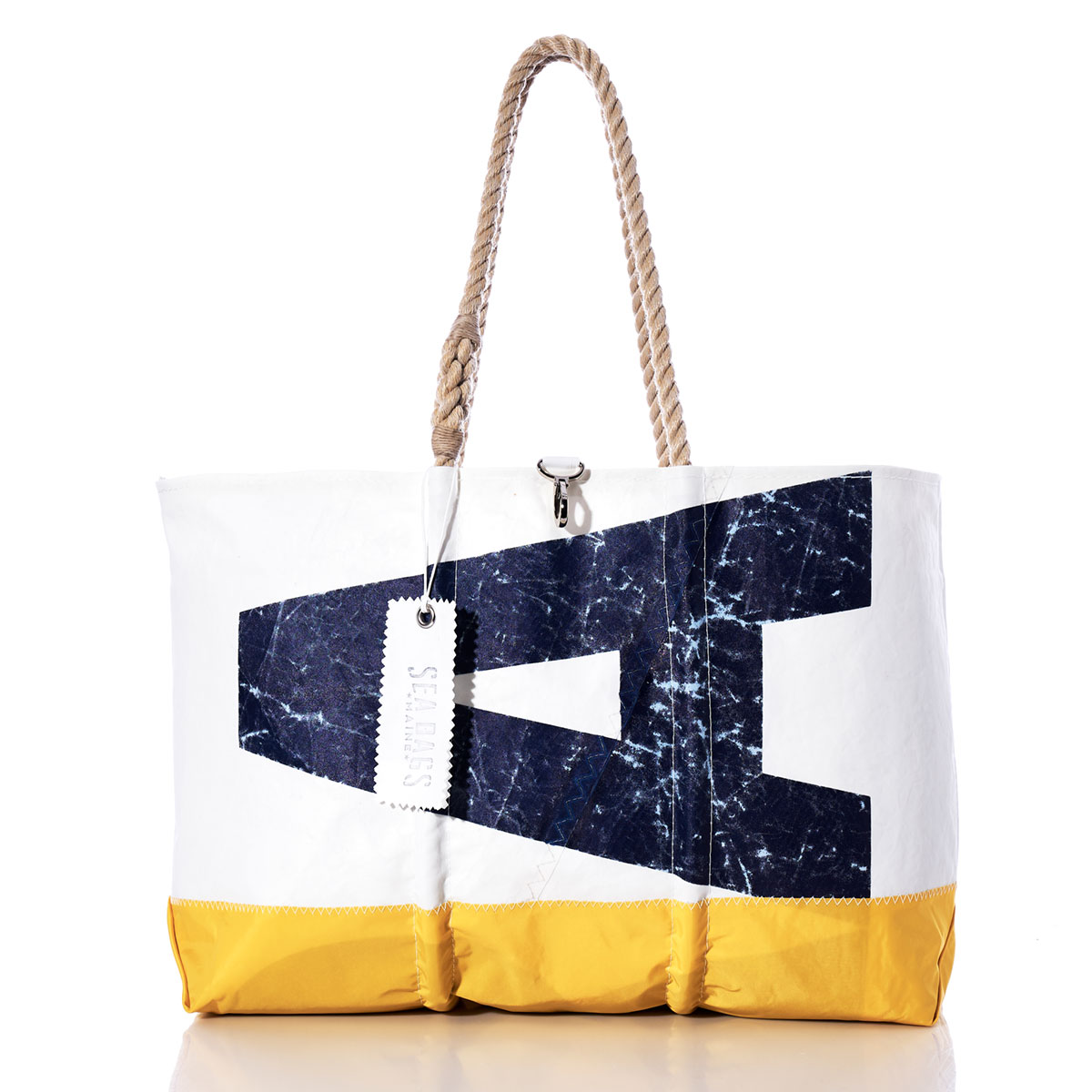 Vintage Blue A Ogunquit Beach Tote