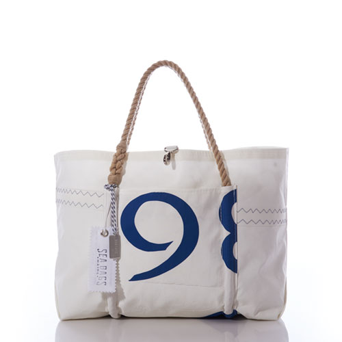 Vintage Blue 86 Wharf Tote