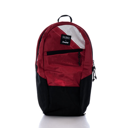 Vintage Crew Red and White Hat Backpack