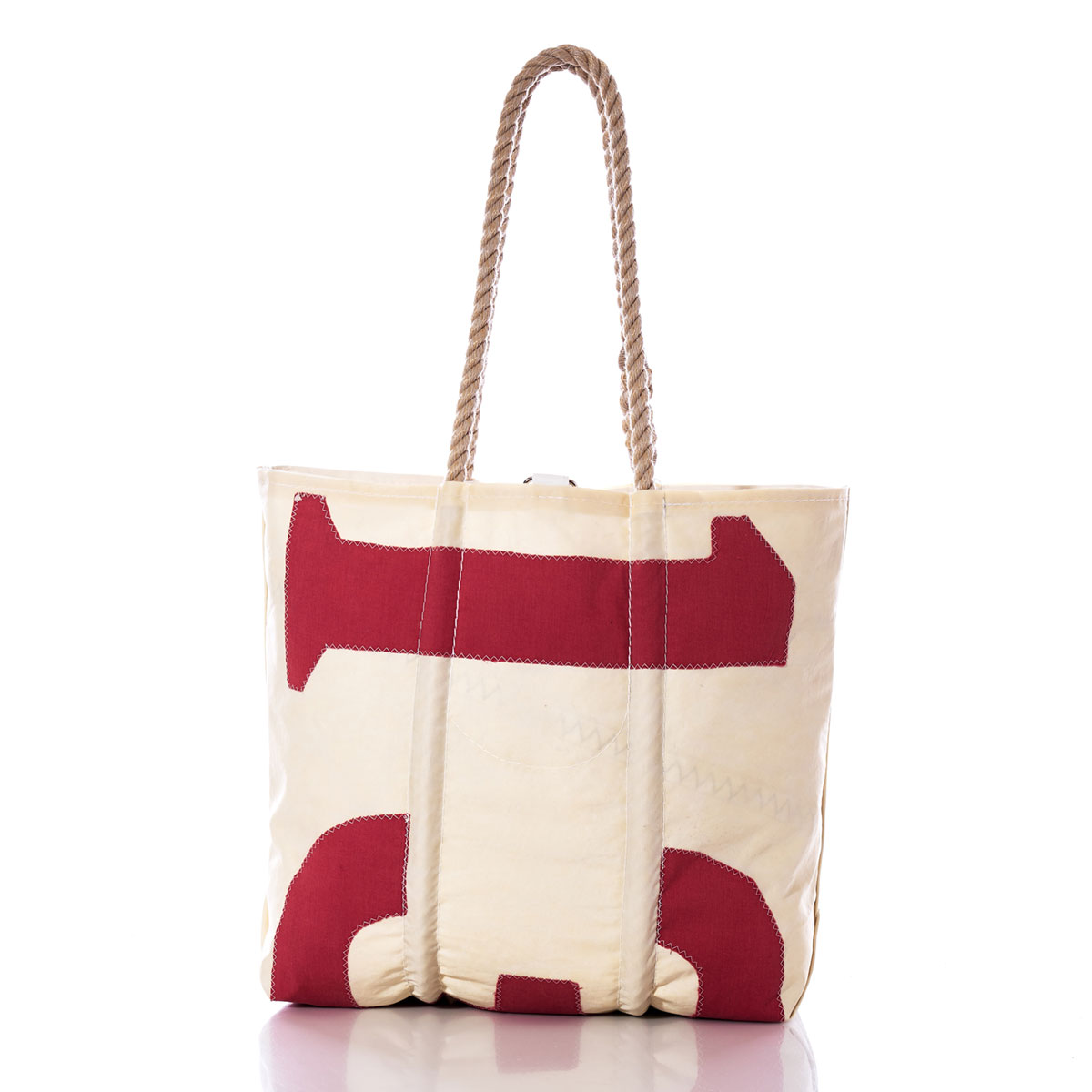 Red Steeletex Zip Top Beach Tote – Steele Canvas Basket Corp