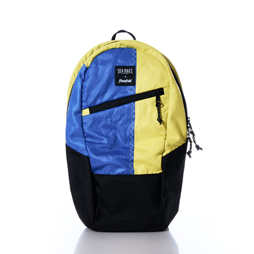 Vintage Crew Yellow Blue Zig Backpack