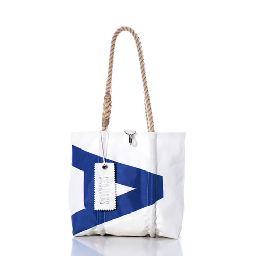 Vintage Blue A Handbag