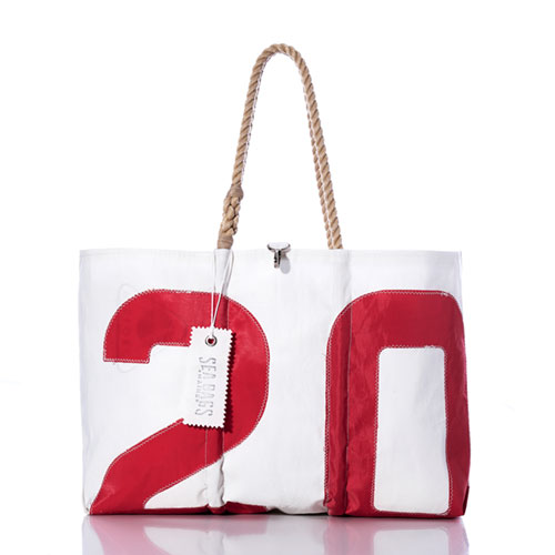 Vintage Red 20 Large Tote