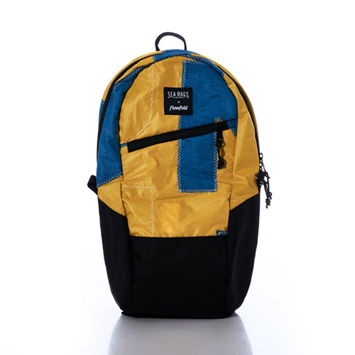 Vintage Crew Yellow and Blue Backpack