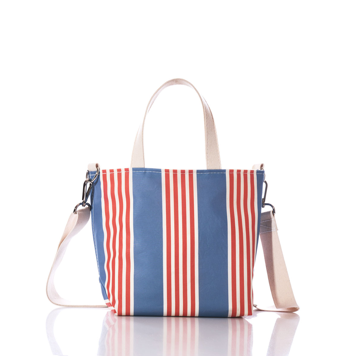 French Stripe Crossbody Tote