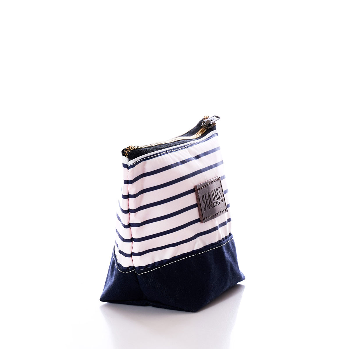 Navy Mariner Stripe Chebeague Cosmetic Bag