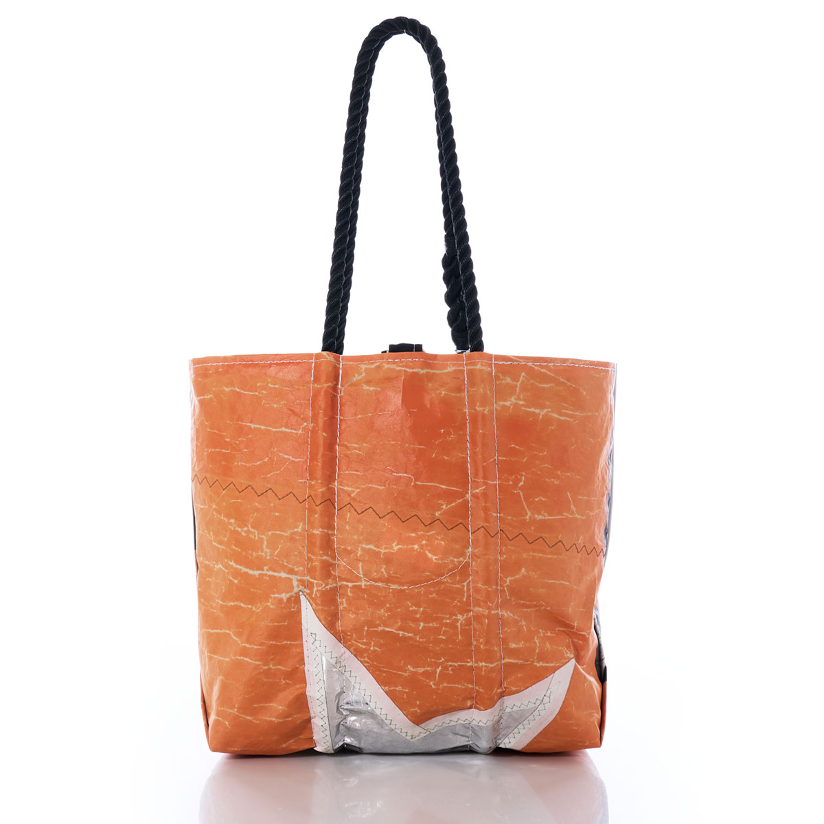 Auction Orange Silver Star Tote
