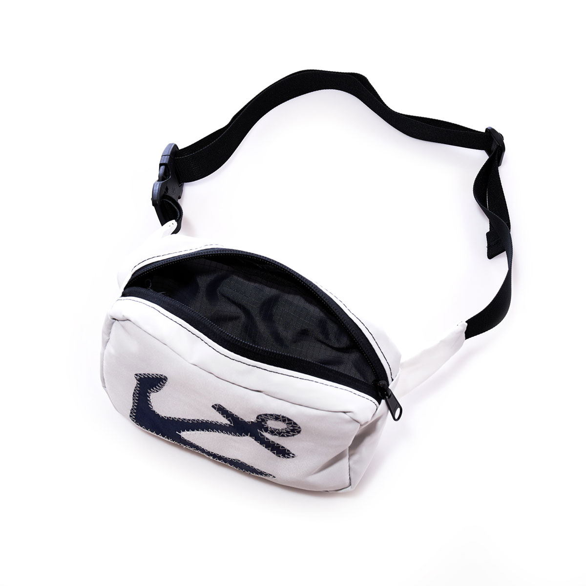 Navy Anchor Belt Bag