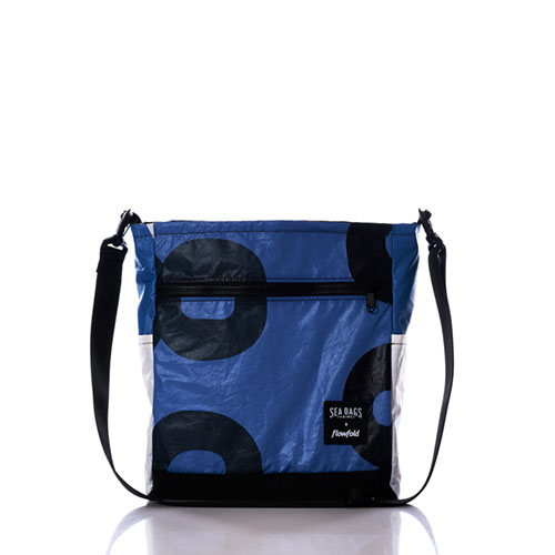 Vintage Black Numbers Medium Voyager Crew Crossbody